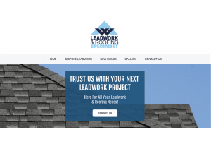 AW Leadwork & Roofing Website Design