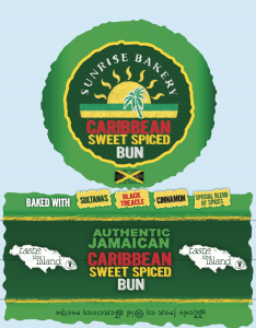 Caribbean Sweet Spiced Bun Design