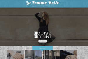 La Femme Belle Website Design