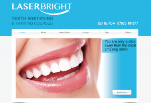 Laser Bright Website Design