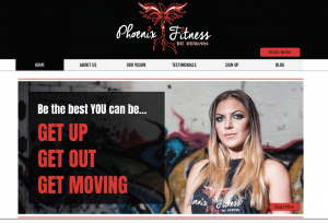 Phoenix Fitness Website Design