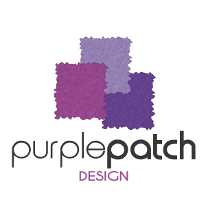 Purple Patch Design Logo